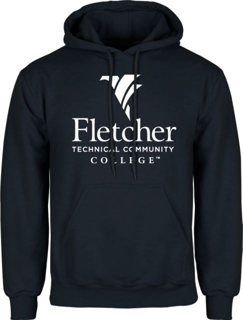 Fletcher Tech Fleece Hoodie Stacked Logo - ONLINE ONLY: Fletcher