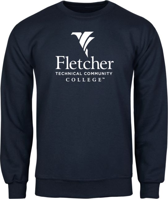 Fletcher Tech Fleece Crew Stacked Logo - ONLINE ONLY