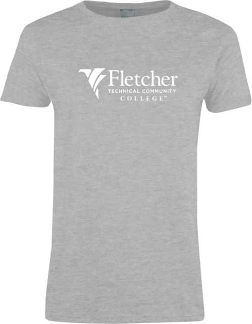 Fletcher Tech Ladies T Shirt Horizontal Logo - ONLINE ONLY