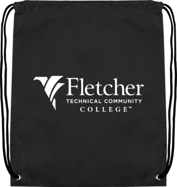 Fletcher Tech Drawstring Backpack Horizontal Logo - ONLINE ONLY