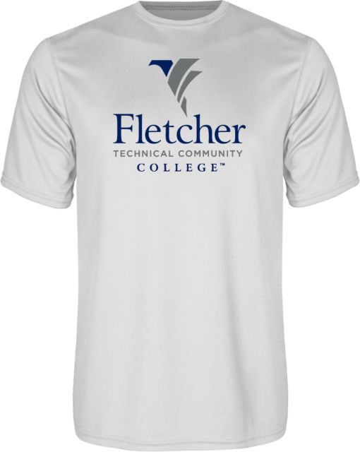 Fletcher Tech Performance Tee Stacked Logo - ONLINE ONLY