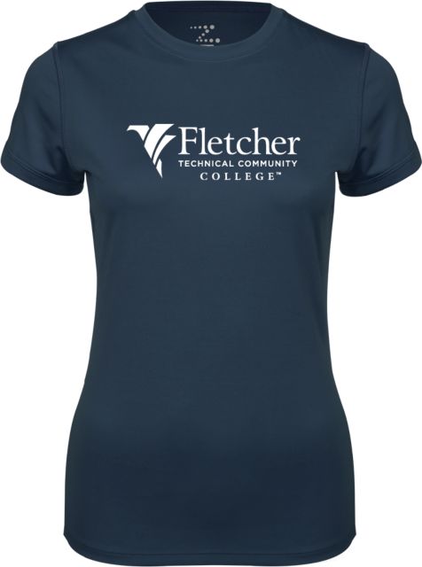 Fletcher Tech Ladies Syntrel Performance Tee Horizontal Logo - ONLINE ONLY