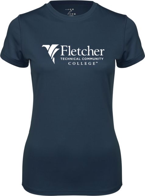 Fletcher Tech Ladies Syntrel Performance Tee Horizontal Logo - ONLINE ONLY