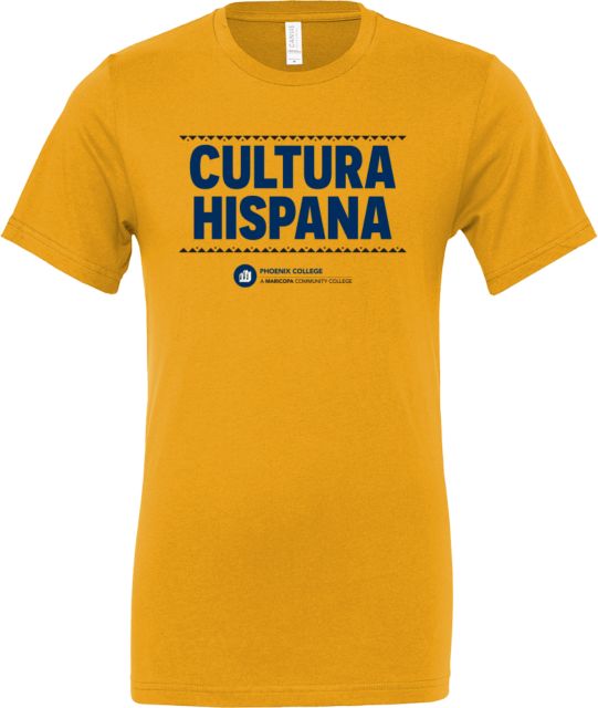 Phoenix Bella + Canvas Jersey Cotton T Shirt Mi Cultura Mi Orgullo Mi Universidad - ONLINE ONLY