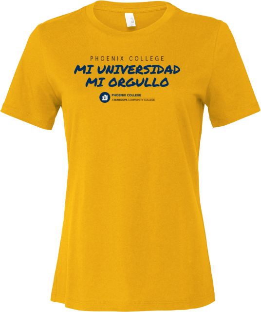 Phoenix Bella + Canvas Womens Relaxed Cotton T Shirt Cultura Hispana - ONLINE ONLY