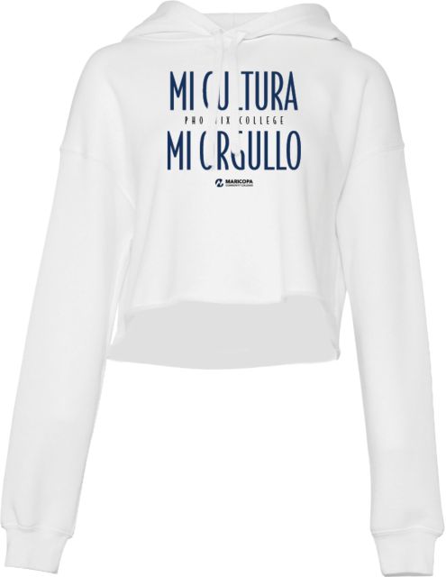 Phoenix Bella + Canvas Cropped Fleece Hood Mi Cultura Mi Orgullo - ONLINE ONLY