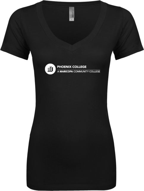Phoenix Next Level Ladies Junior Fit Ideal V Tee Primary Mark - ONLINE ONLY