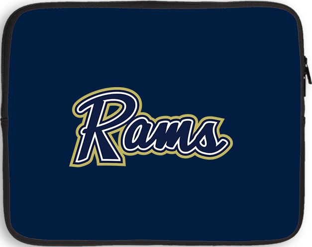 Shepherd 10 inch Neoprene iPad/Tablet Sleeve Rams Logo - ONLINE ONLY