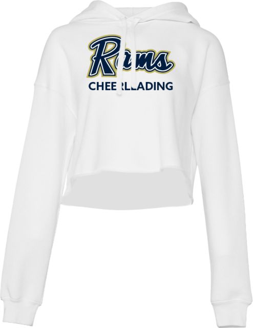 Shepherd Bella + Canvas Womens Cropped Fleece Hood Cheerleading - ONLINE ONLY