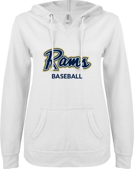 Shepherd ENZA Ladies V Notch Raw Edge Fleece Hoodie Baseball - ONLINE ONLY
