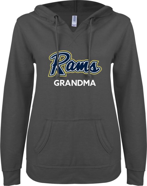 Shepherd ENZA Ladies V Notch Raw Edge Fleece Hoodie Grandma - ONLINE ONLY