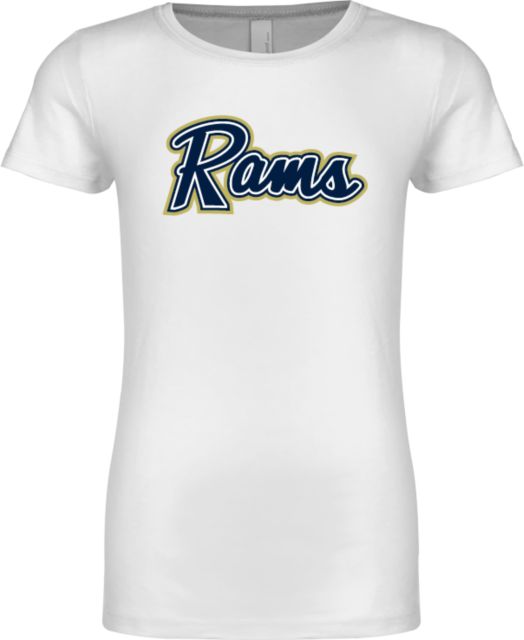 Shepherd Next Level Girls Fashion Fit T Shirt Rams Logo - ONLINE ONLY