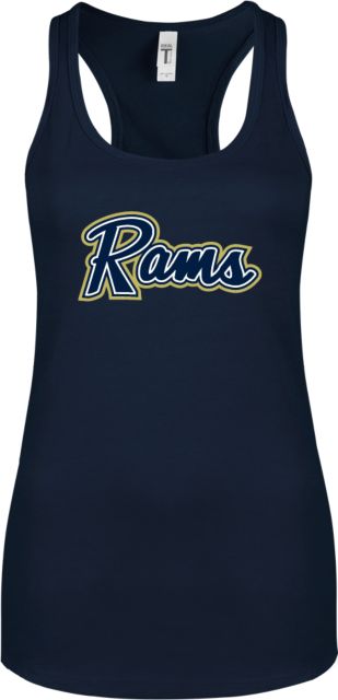 Shepherd Next Level Ladies Ideal Racerback Tank Rams Logo - ONLINE ONLY