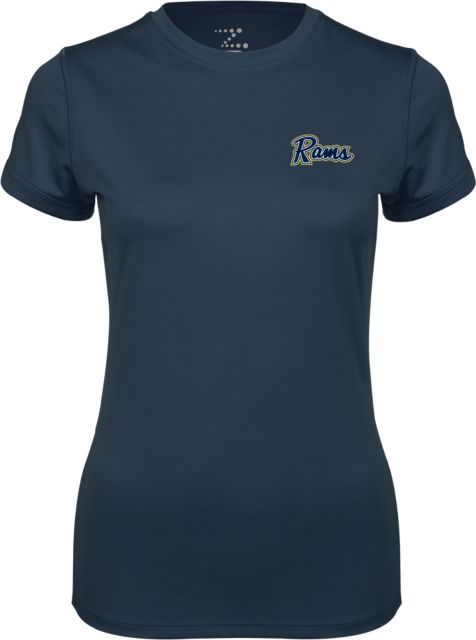 Shepherd Ladies Syntrel Performance Tee Rams Logo - ONLINE ONLY