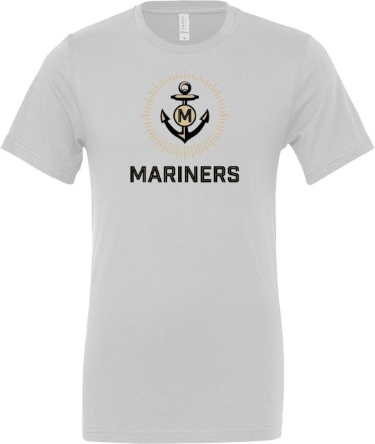 College of Marin Bella + Canvas Jersey Cotton T Shirt College of Marin Mariners - ONLINE ONLY