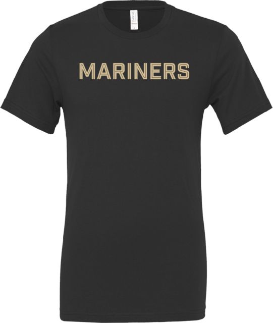 College of Marin Bella + Canvas Jersey Cotton T Shirt College of Marin - Mariners Wordmark - ONLINE ONLY