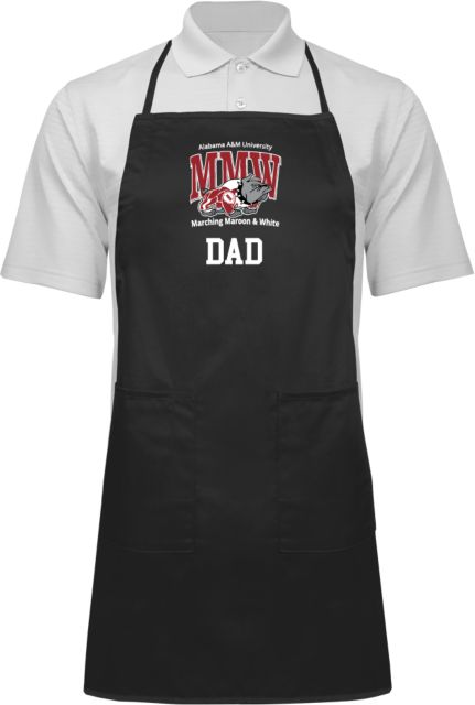 Alabama AandM Marching Band Full Length Apron Dad - ONLINE ONLY