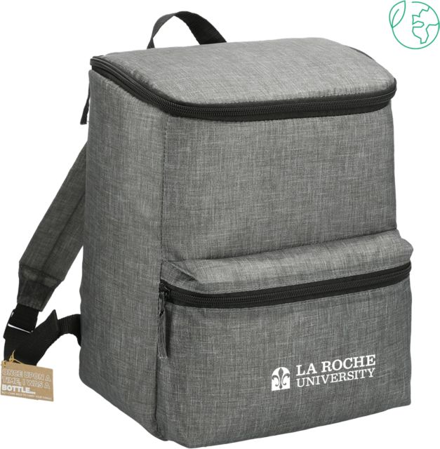 La Roche Excursion Recycled 20 Can Backpack Cooler La Roche University Institutional - ONLINE ONLY