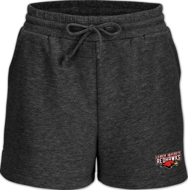 La Roche Boxercraft Womens Fleece Short La Roche University Redhawks - ONLINE ONLY