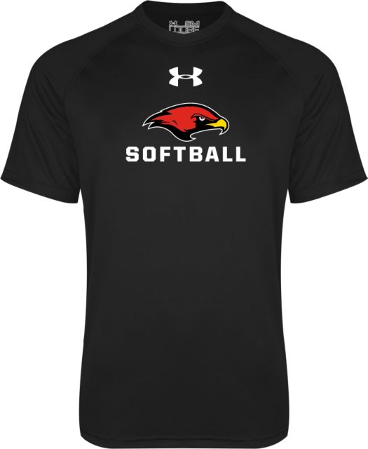 La Roche Under Armour Tech Tee UA - La Roche Redhawks Softball - ONLINE ONLY