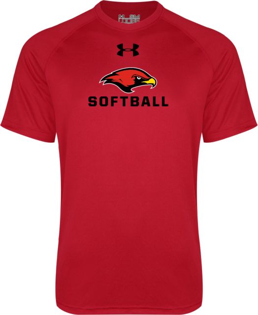 La Roche Under Armour Tech Tee UA - La Roche Redhawks Softball - ONLINE ONLY