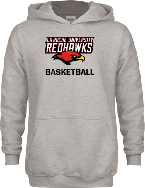 La Roche Youth Fleece Hood La Roche Redhawks Basketball - ONLINE ONLY