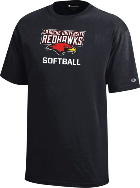 La Roche Champion Youth Short Sleeve Tee La Roche Redhawks Softball - ONLINE ONLY