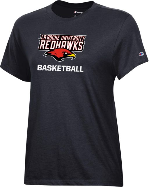 La Roche Champion Womens Core Short Sleeve Tee La Roche Redhawks Basketball - ONLINE ONLY