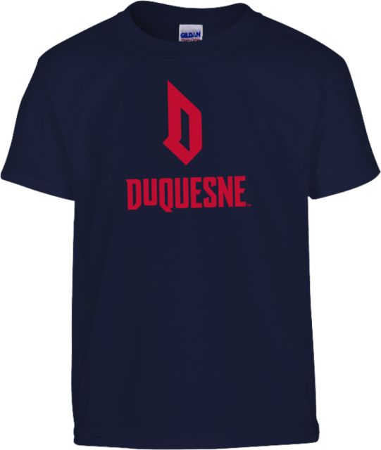 Duquesne Youth T Shirt Duquesne - Primary Athletic Logo - ONLINE ONLY