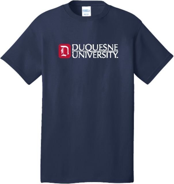 Duquesne Extended T Shirt Duquesne University Logomark - PLUS - ONLINE ONLY
