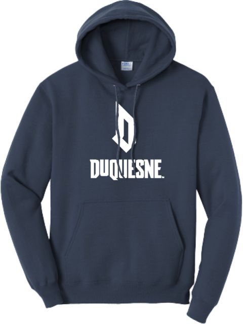 Duquesne Tall Fleece Hoodie Duquesne - Primary Athletic Logo - PLUS - ONLINE ONLY