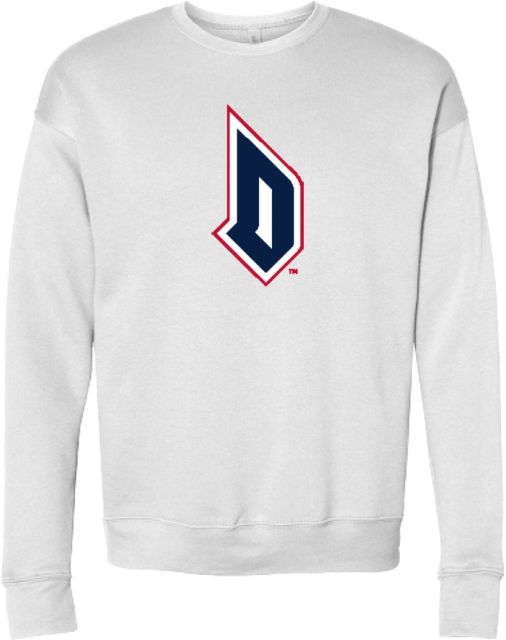 Duquesne Bella + Canvas Fleece Crew Duquesne - Primary Athletic Monogram 3 Colors - ONLINE ONLY