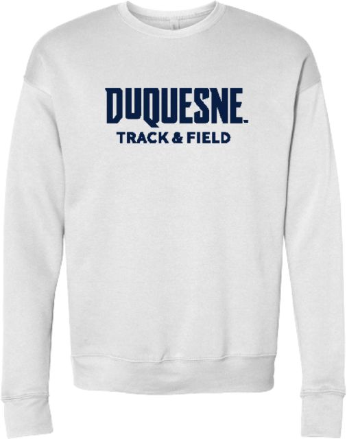 Duquesne Bella + Canvas Fleece Crew Duquesne - Track and Field - ONLINE ONLY