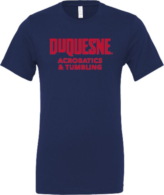 Duquesne Bella + Canvas Jersey Cotton T Shirt Duquesne - Acrobatics and Tumbling - ONLINE ONLY