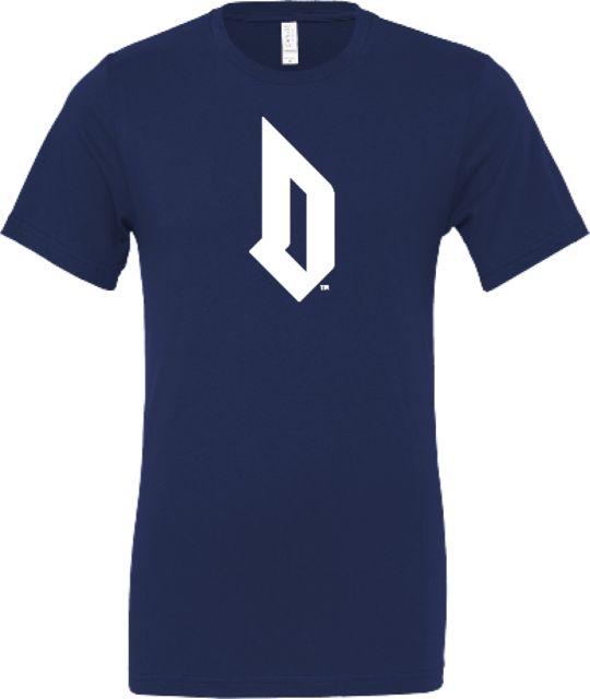 Duquesne Bella + Canvas Jersey Cotton T Shirt Duquesne - Primary Athletic Monogram - ONLINE ONLY