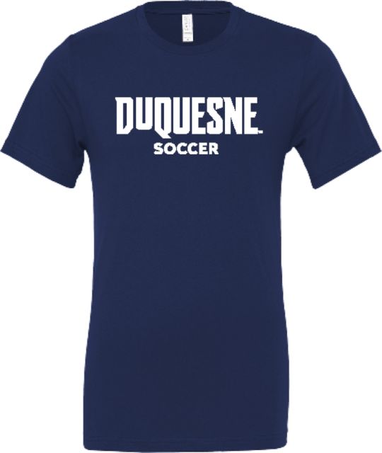 Duquesne Bella + Canvas Jersey Cotton T Shirt Duquesne - Soccer - ONLINE ONLY