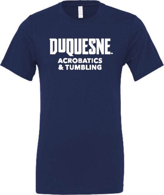 Duquesne Bella + Canvas Jersey Cotton T Shirt Duquesne - Acrobatics and Tumbling - ONLINE ONLY
