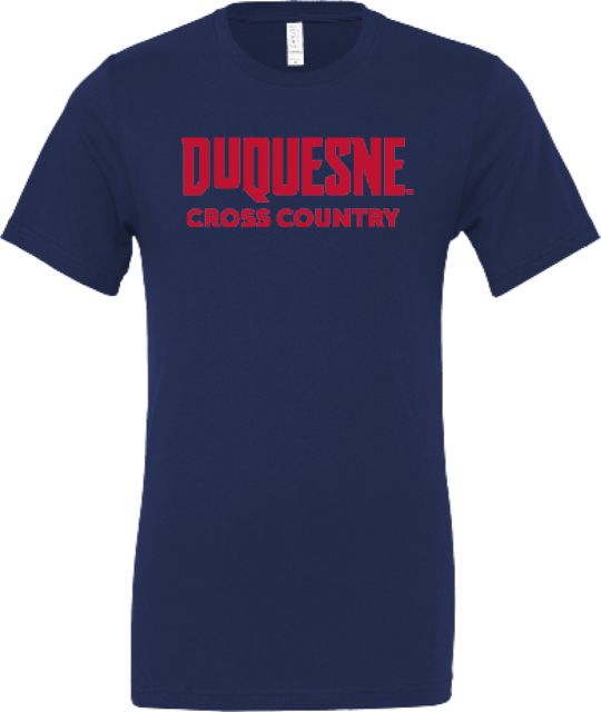 Duquesne Bella + Canvas Jersey Cotton T Shirt Duquesne - Cross Country - ONLINE ONLY