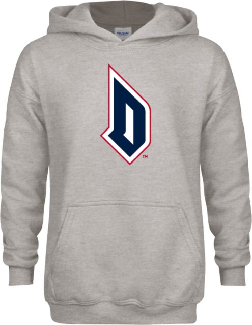 Duquesne Youth Fleece Hood Duquesne - Primary Athletic Monogram 3 Colors - ONLINE ONLY