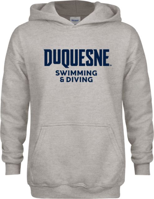 Duquesne Youth Fleece Hood Duquesne - Swimming and Diving - ONLINE ONLY