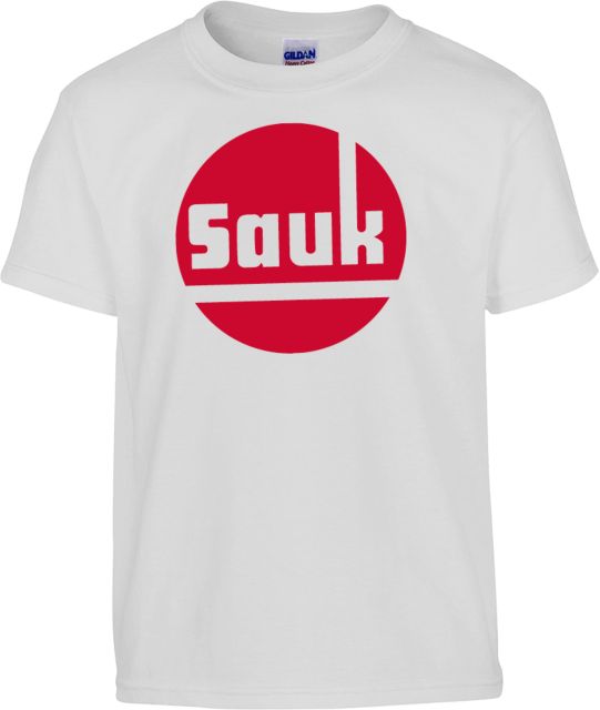 Sauk Valley Youth T Shirt Sauk Circle Wordmark - ONLINE ONLY
