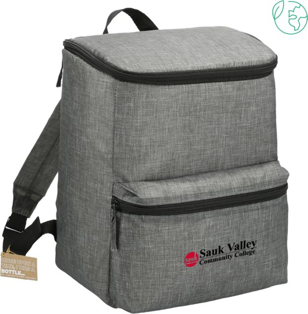 Sauk Valley Excursion Recycled 20 Can Backpack Cooler Sauk Valley CC Primary Wordmark - ONLINE ONLY