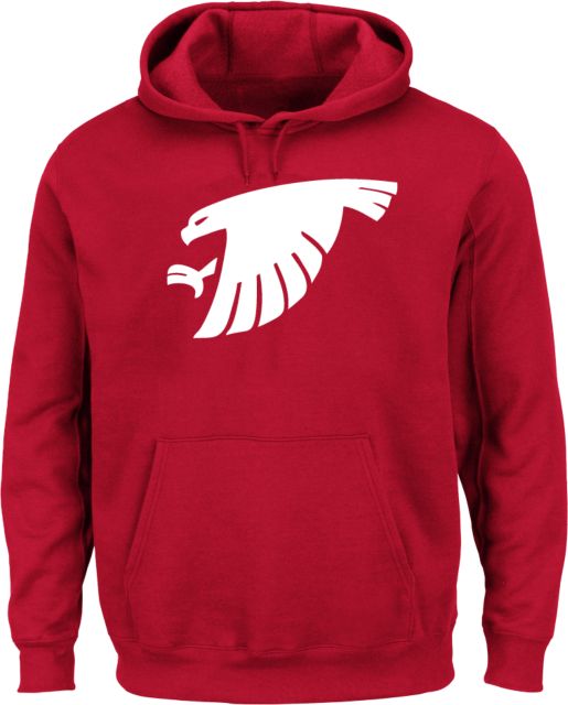 Sauk Valley Extended Hoodie Sauk Valley CC Mascot - ONLINE ONLY