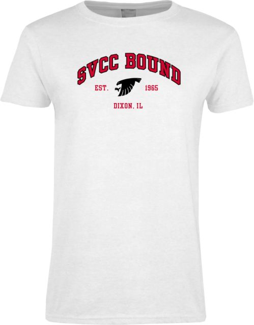 Sauk Valley Womens Short Sleeve Tee SVCC Bound Est 1965 - ONLINE ONLY