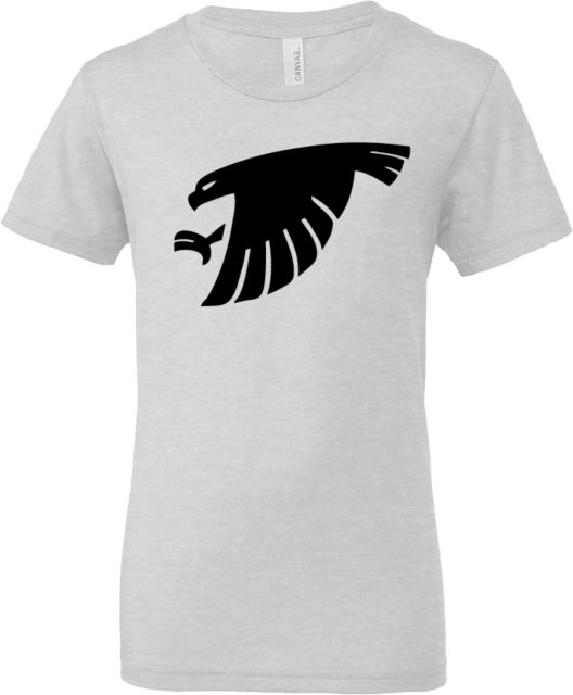 Sauk Valley Bella + Canvas Youth Ash Jersey T Shirt Sauk Valley CC Mascot - ONLINE ONLY