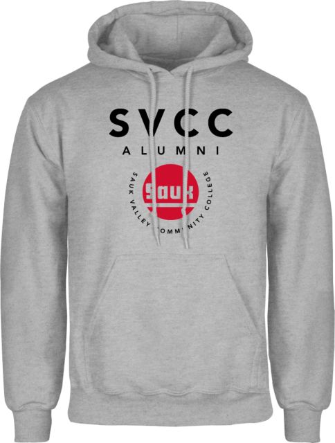 Sauk Valley Fleece Hoodie Sauk Valley Alumni w Sauk Circle Wordmark - ONLINE ONLY