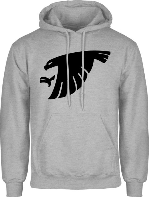 Sauk Valley Fleece Hoodie Sauk Valley CC Mascot - ONLINE ONLY