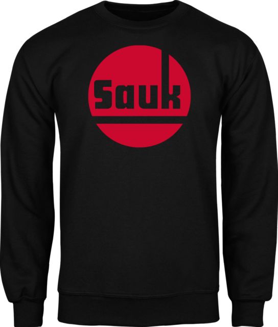 Sauk Valley Fleece Crew Sauk Circle Wordmark - ONLINE ONLY