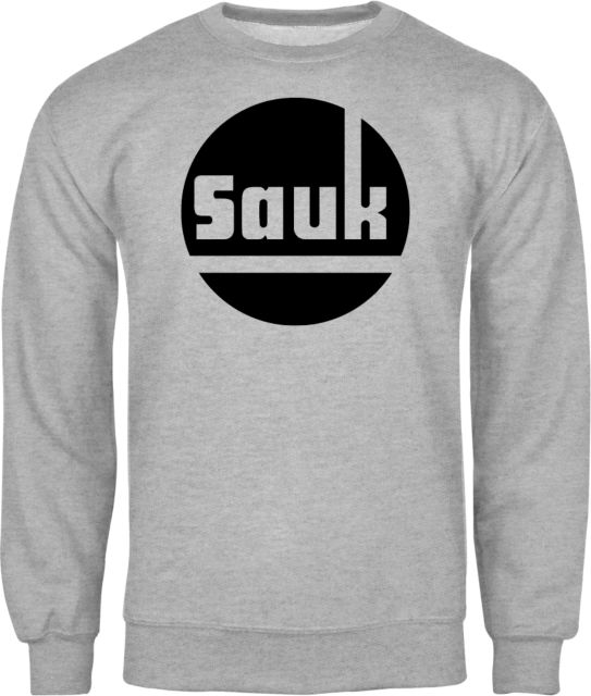 Sauk Valley Fleece Crew Sauk Circle Wordmark - ONLINE ONLY