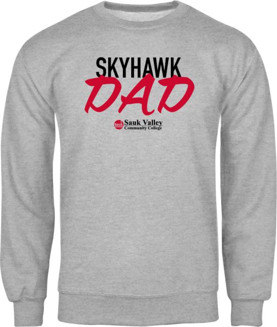 Sauk Valley Fleece Crew Sauk Valley Skyhawk Dad - ONLINE ONLY